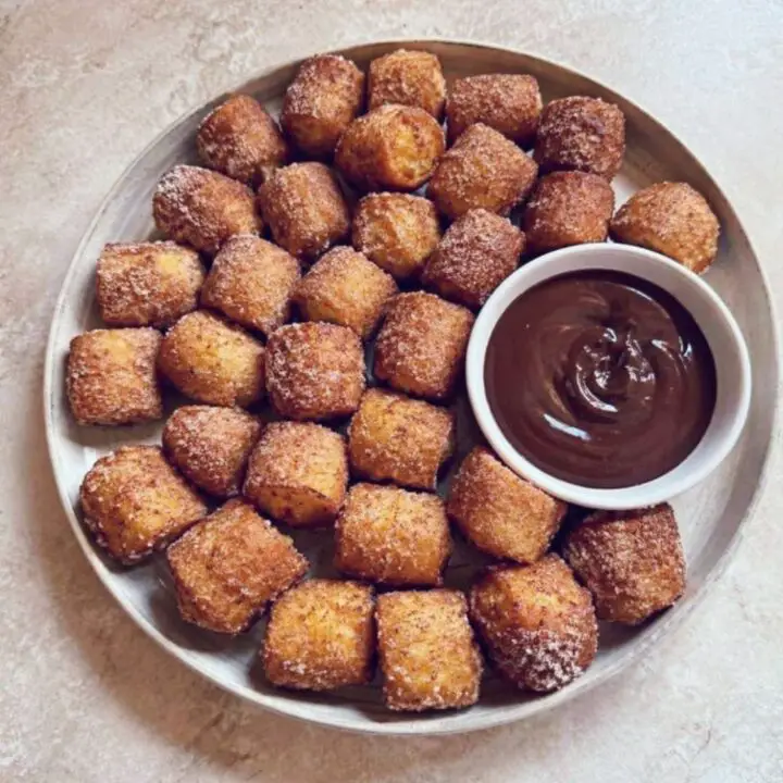 World Cup 2026 Churro Bites with Chocolate Sauce