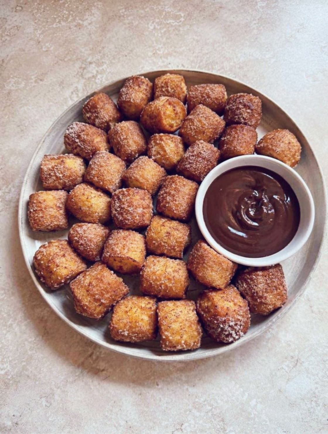 World Cup 2026 Churro Bites with Chocolate Sauce