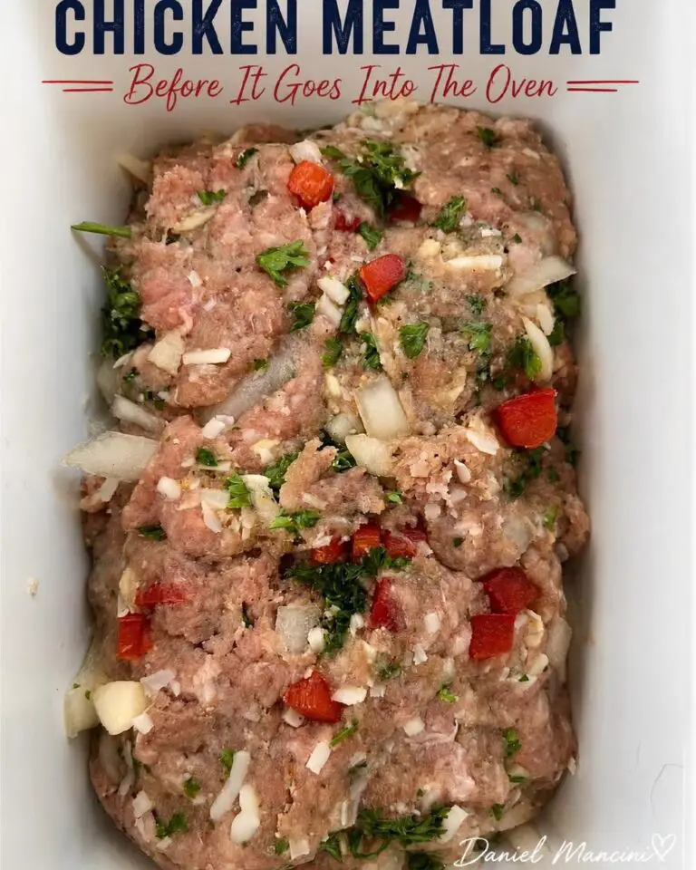 Simple Chicken Meatloaf